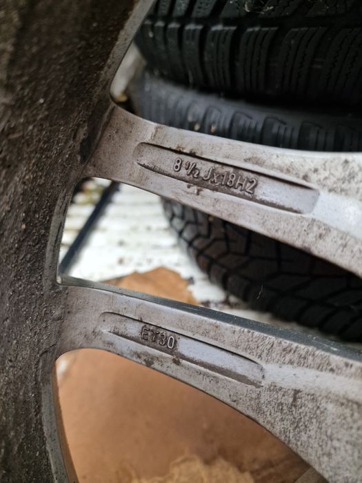 Felgi zimówkami Ronal 18cali, hankook evo3