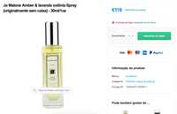 Perfume - Original - Jo Malone Amber & lavender cologne