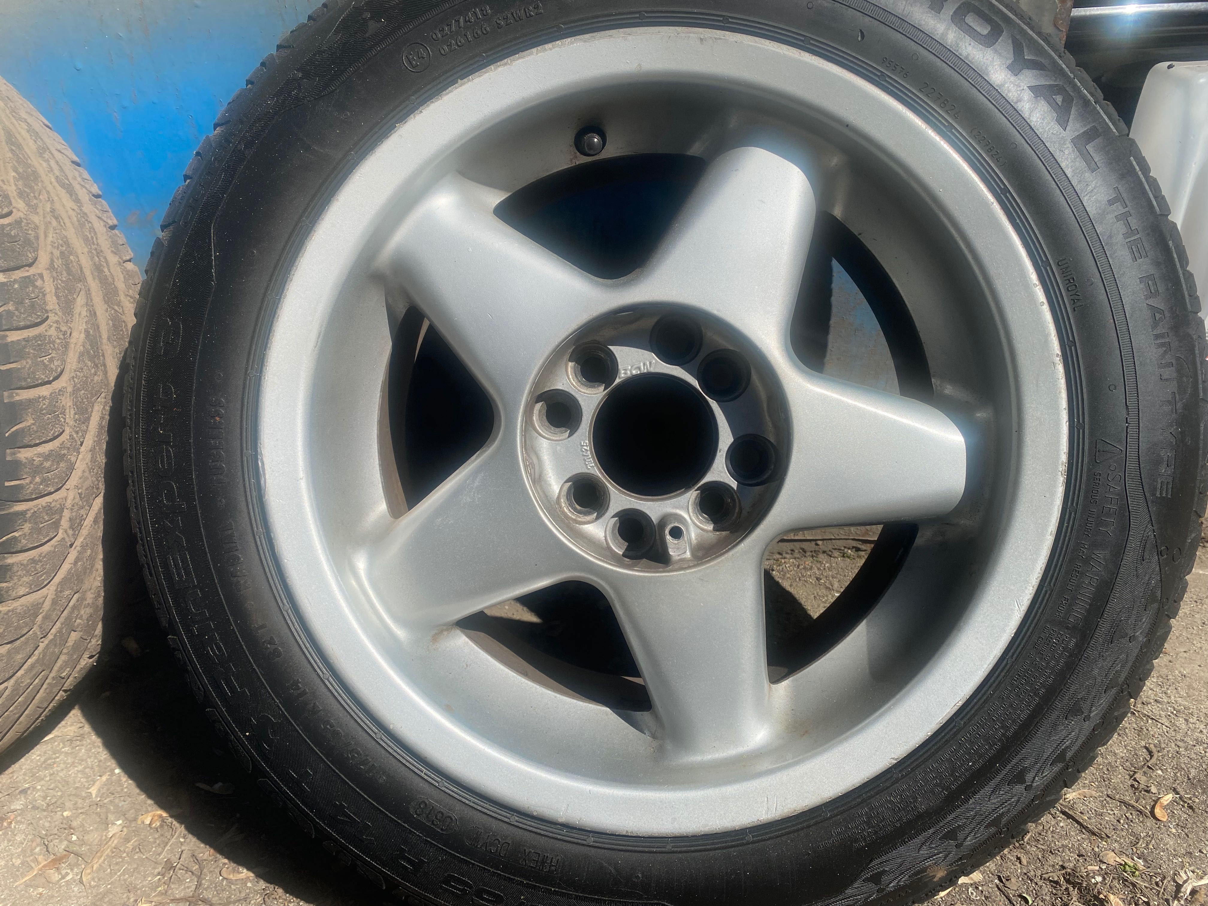 Alufelgi bcw Stephan 14’ 4x100 i 4x108 et25 7j + opony uniroyal