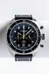 G. Gerlach Enigma Chronograf Quartz zegarek męski nowy z czarną tarczą