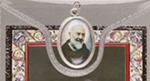 medalik ST Saint Pio