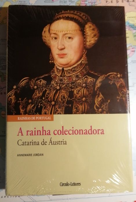 Coleção Rainhas de Portugal SELADO - Círculo de Leitores