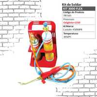 KIT SOLDADURA 3000 FLEX COMPLETO 3050ºC CASTOLIN