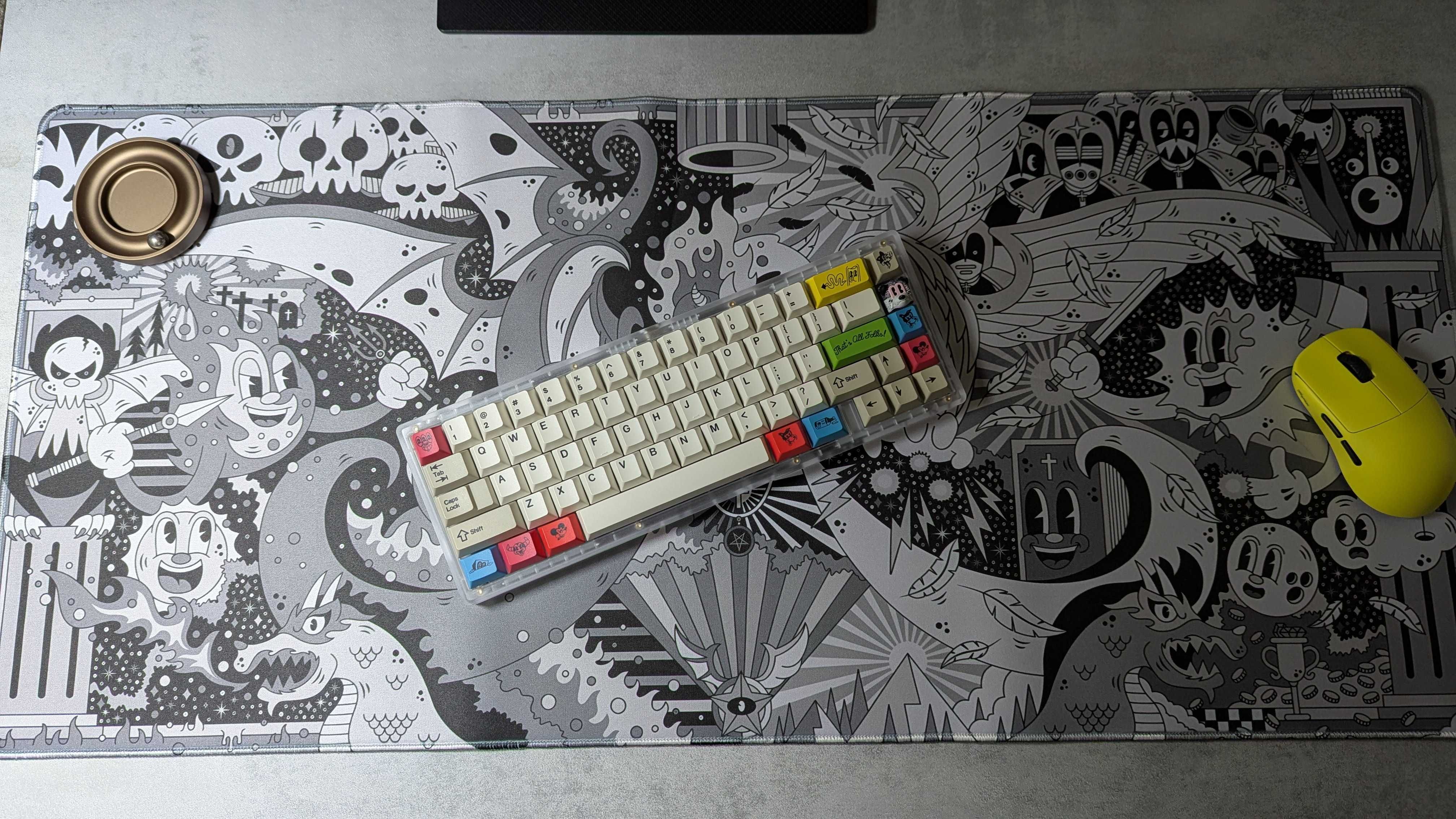 Кастомна механічна клавіатура в зборі SWAGKEYS Eave65 GMK Rubrehose