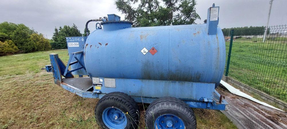Przyczepa paliwowa, zbiornik na paliwo, cysterna 3000 L