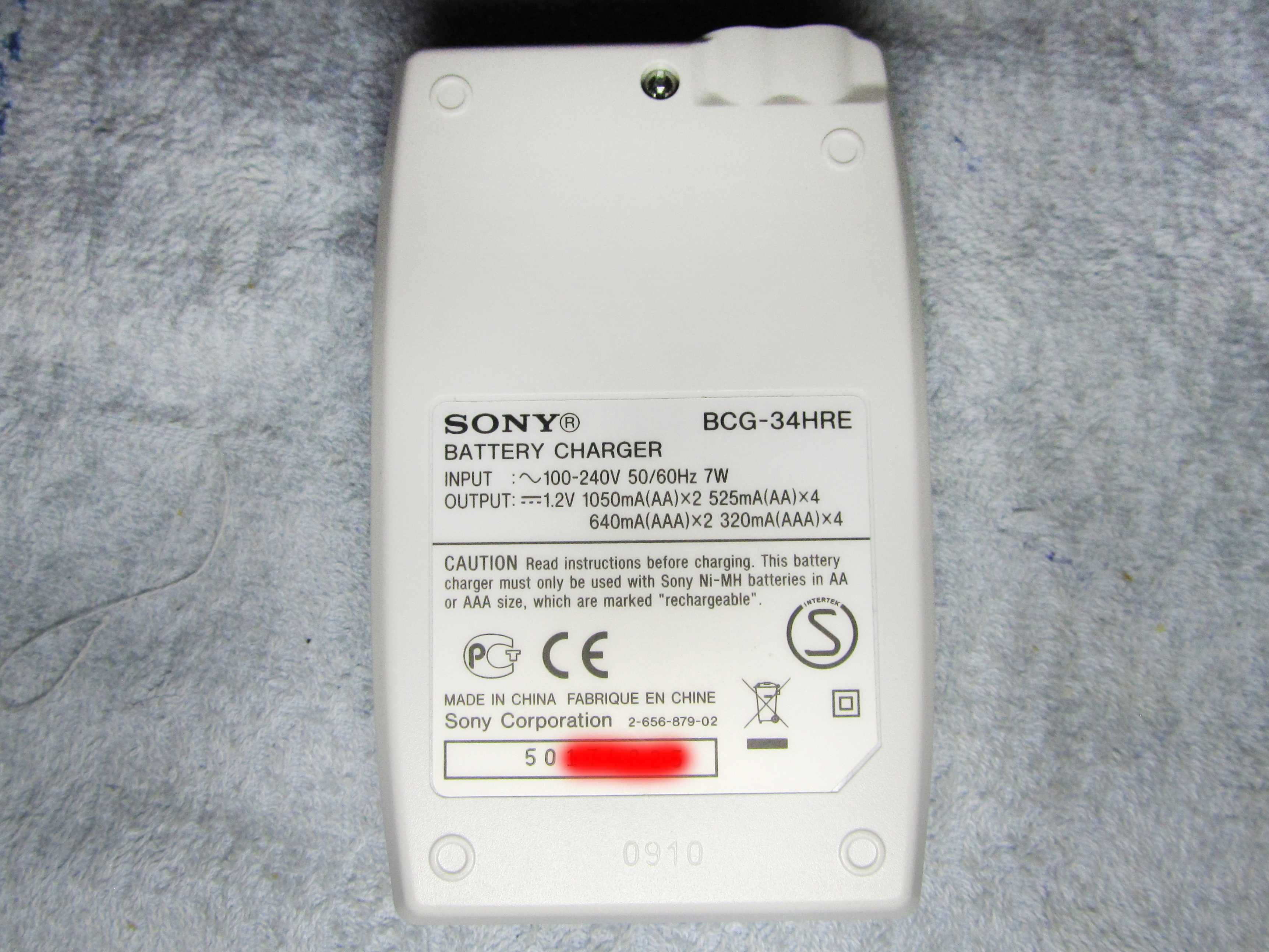 Зарядное устройство АА ААА Sony BCG-34HRE4N Super Quick Charger