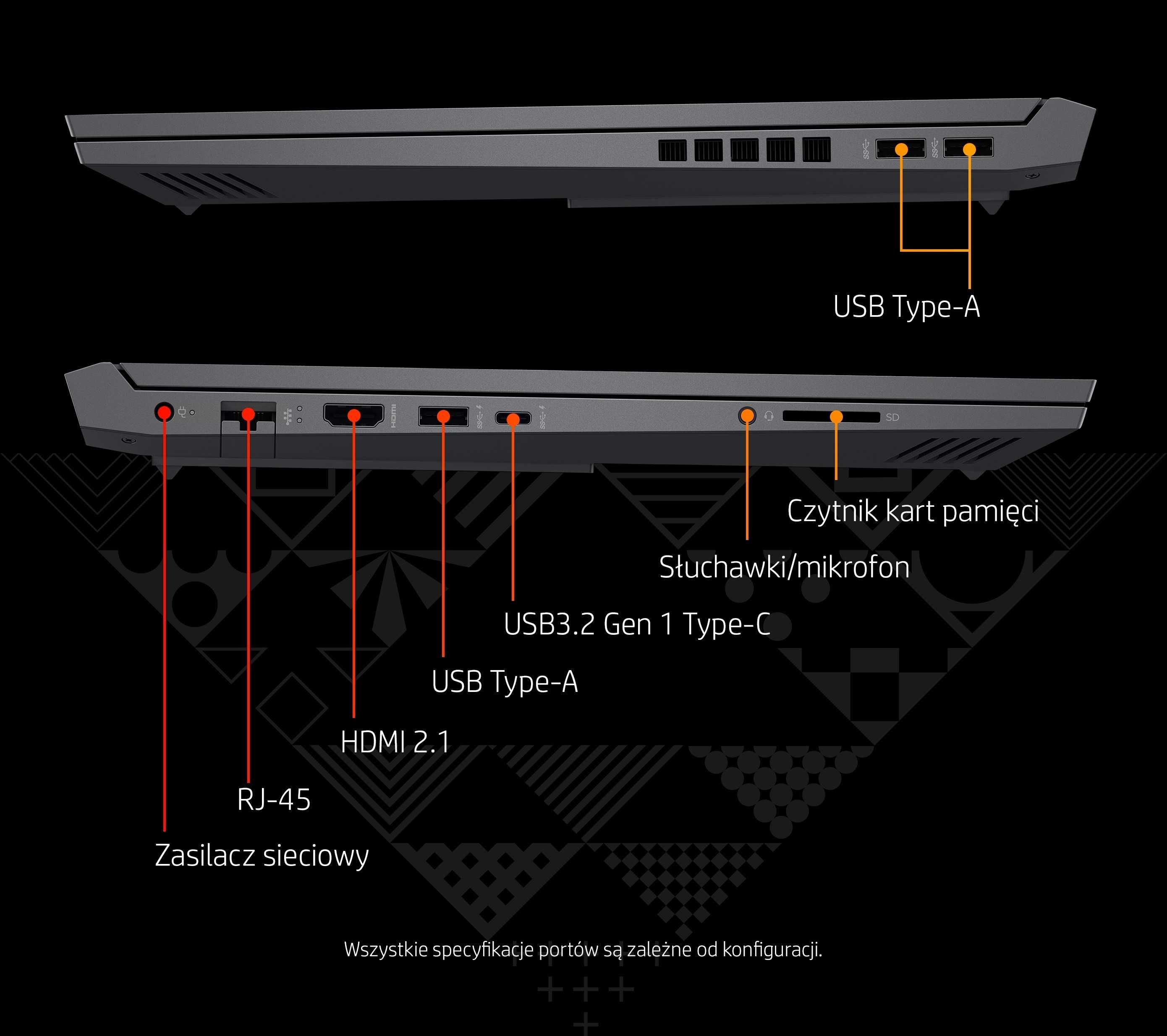 Laptop HP VICTUS 16-d0242nw i5-11400H 16GB RAM 512GB SSD RTX2050Ti