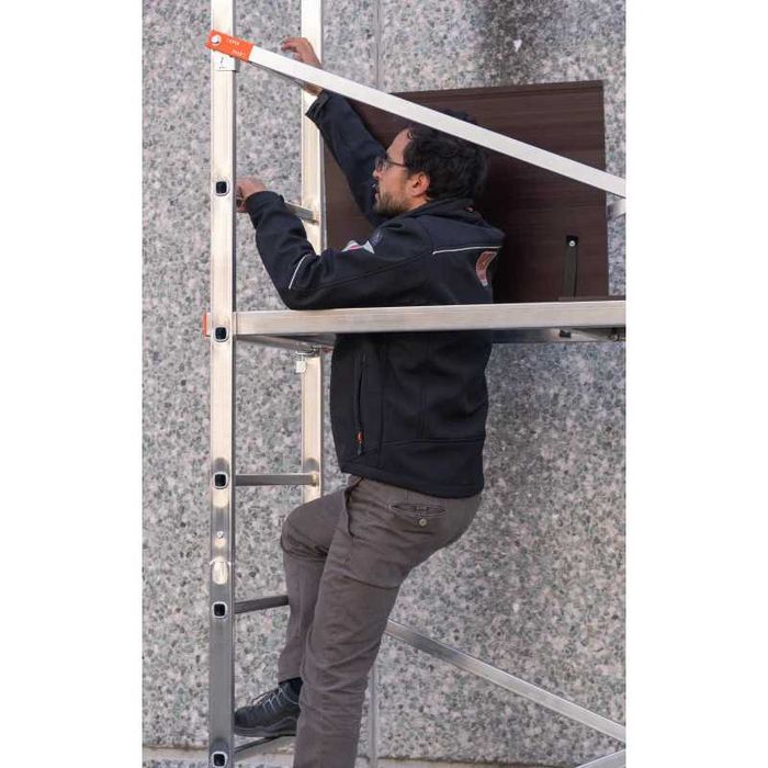 Rusztowanie aluminiowe Gierre Fast&Lock wys.rob. 5,8m