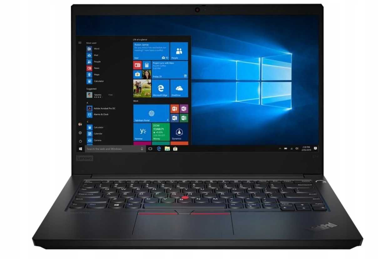 Dotykowy Laptop Lenovo T460s 14 " Intel Core i7 20 GB SSD 1TB Samsung