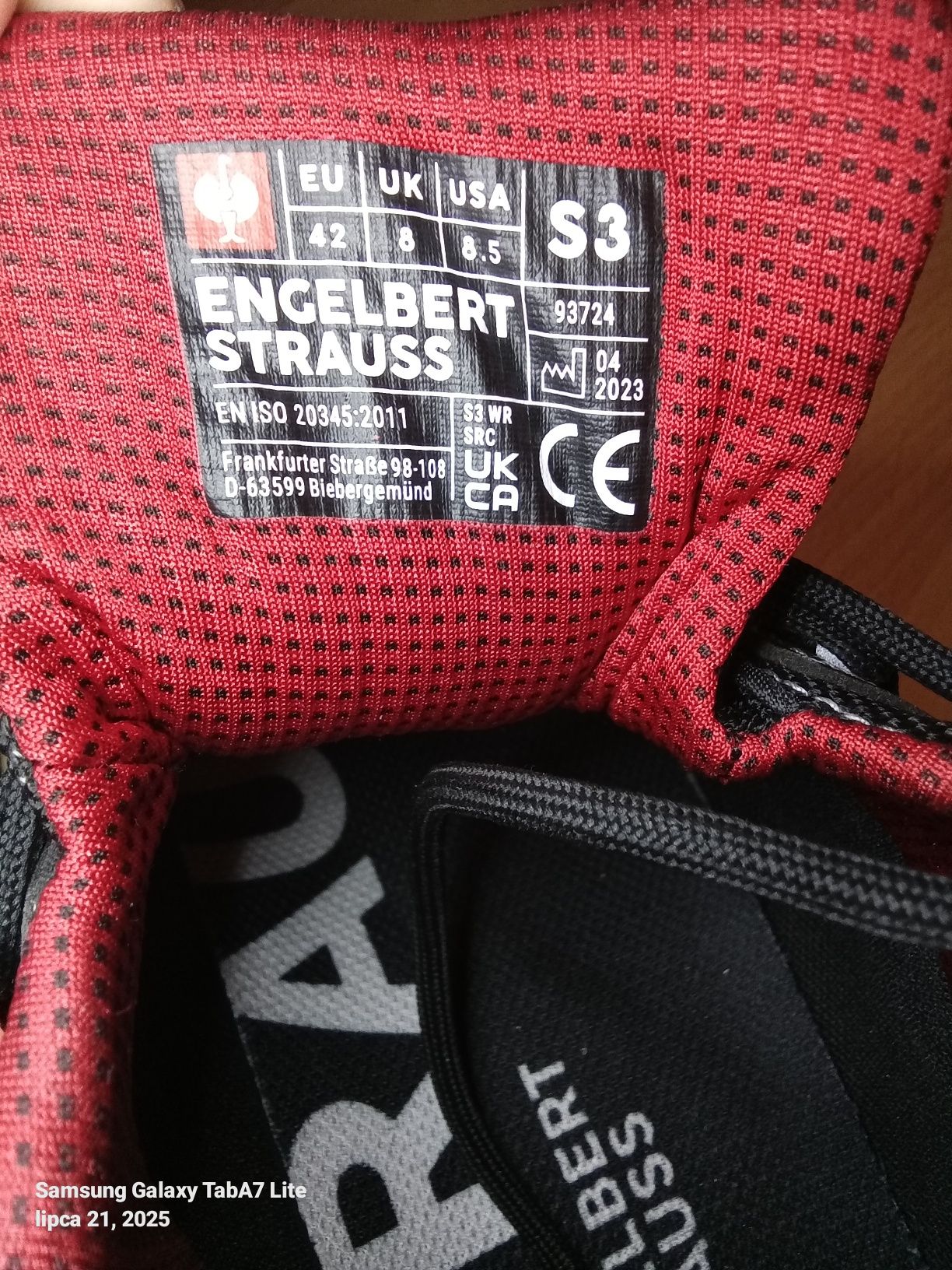 Strauss buty robocze rozm 42.