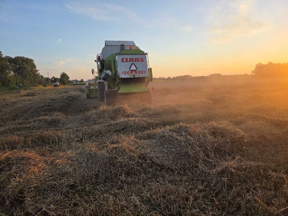 Import Claas mega 202.204.208 4.5 m heder .brutto .kredyt w akcji