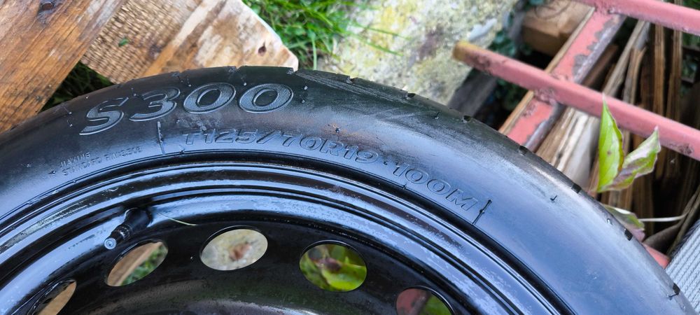 Koło dojazdowe Audi a4 b8 Zapas T125/70r19