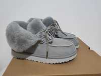 Жіночі угги UGG Diara Light Grey. Женские угги на шнуровке