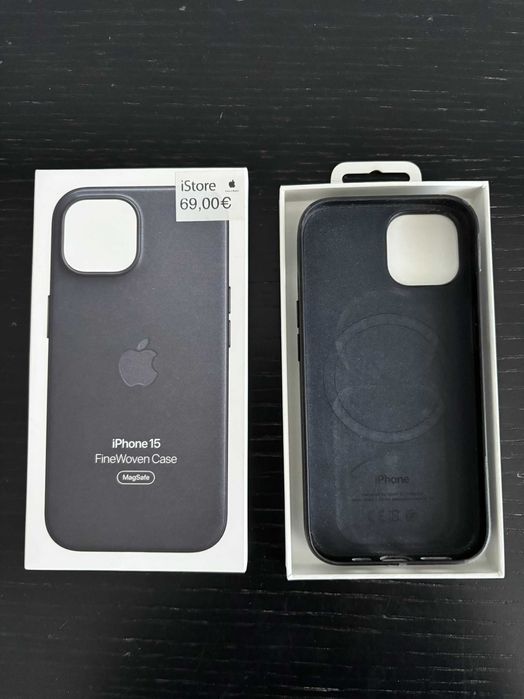 Capa Original Apple (FineWoven Case - MagSafe) - iPhone 15