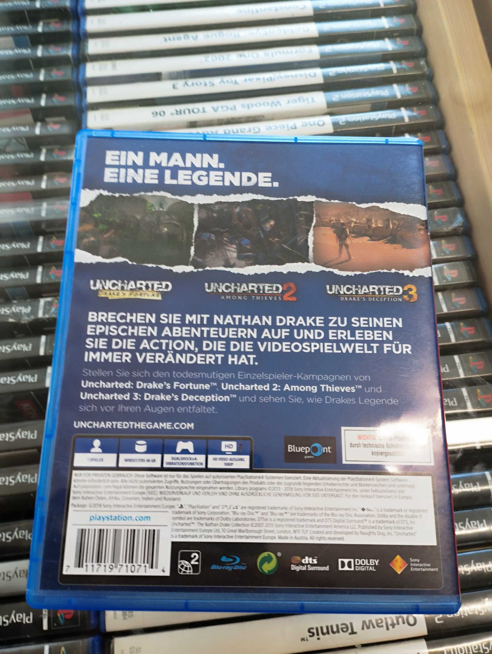 Uncharted: Kolekcja Nathana Drake'a [PS4] Playstation Hits, PL napisy