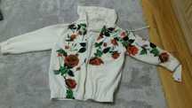 Bluza w czerwone róże Teresa Kopias