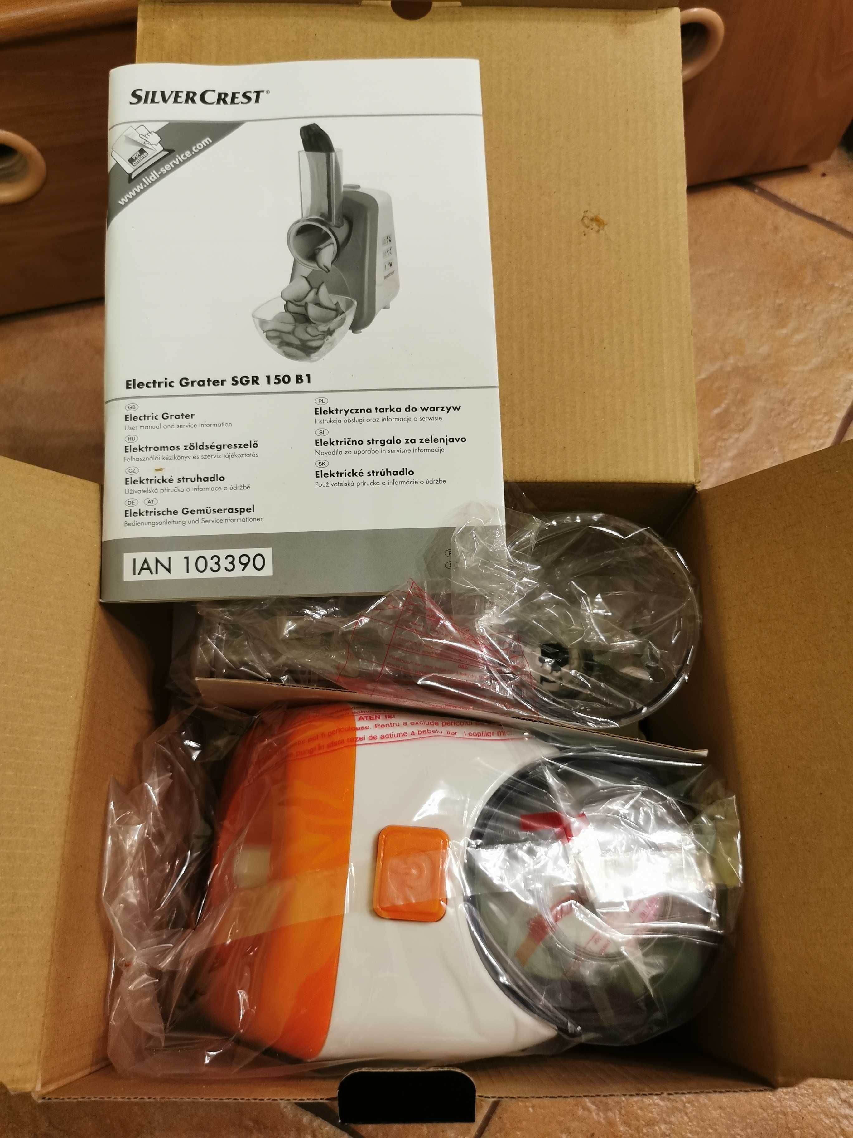 Elektryczna tarka do warzyw SILVERCREST