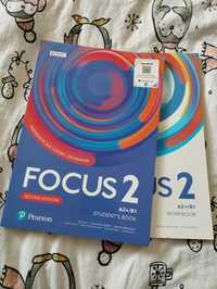 Focus 2. Second Edition. Student's Book and Workbook + Kody do podręcz