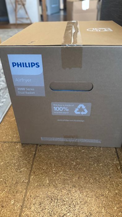 Air fryer Frytkownica beztłuszczowa PHILIPS Ovi Dual Basket