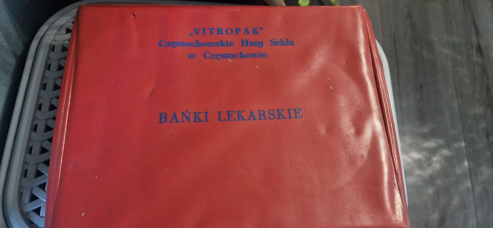 Banki lekarskie PRL vitropak