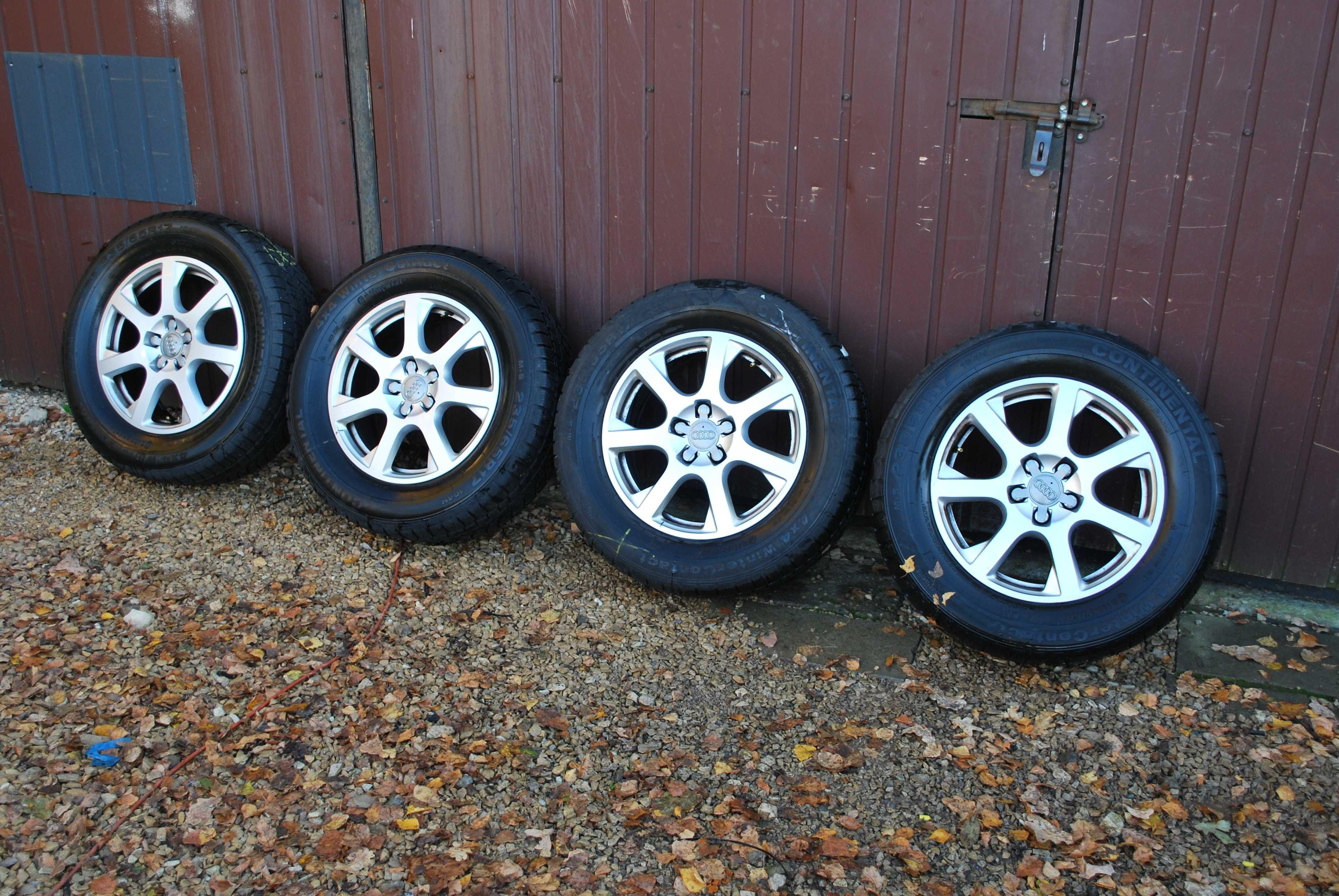 Koła 235/60 R17 5x112 66.5 Alufelgi + opony zimowe Audi Seat VW Skoda