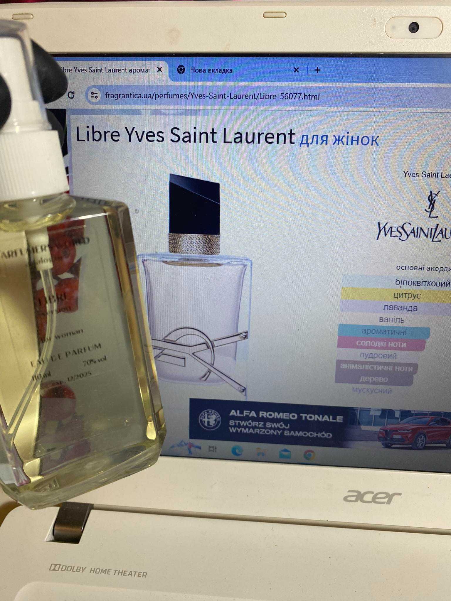 YSL Libre perfum
