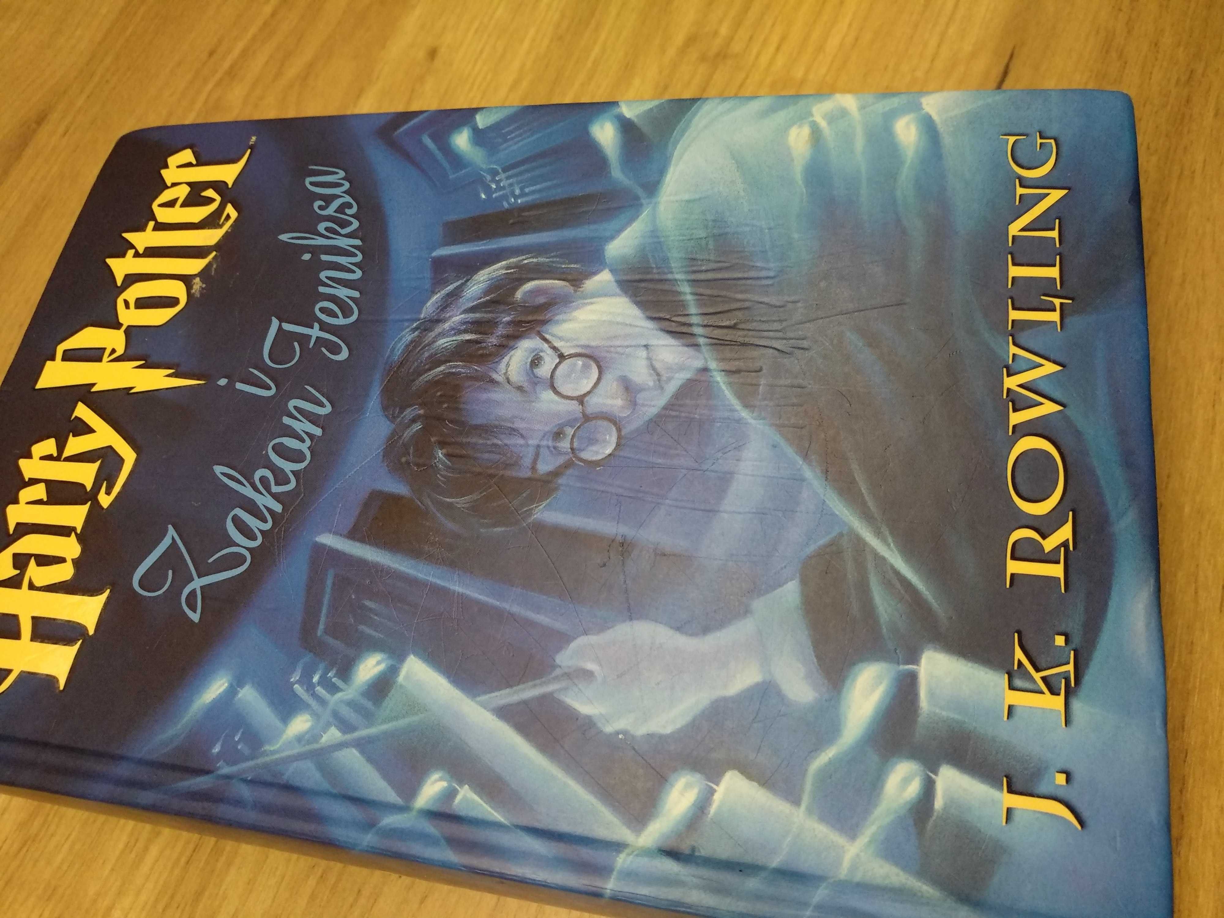 Harry Potter i Zakon Feniksa pierwsze wydanie stare twarda oprawa