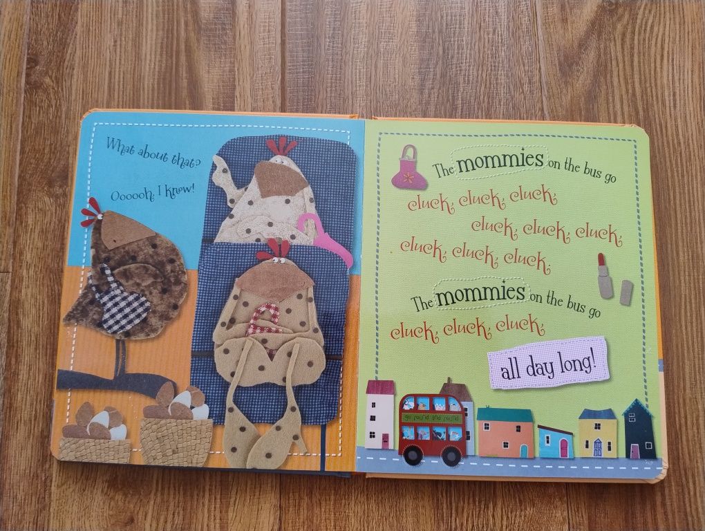 Книга англійThe wheels on the bus. Книга англійською для найменших.