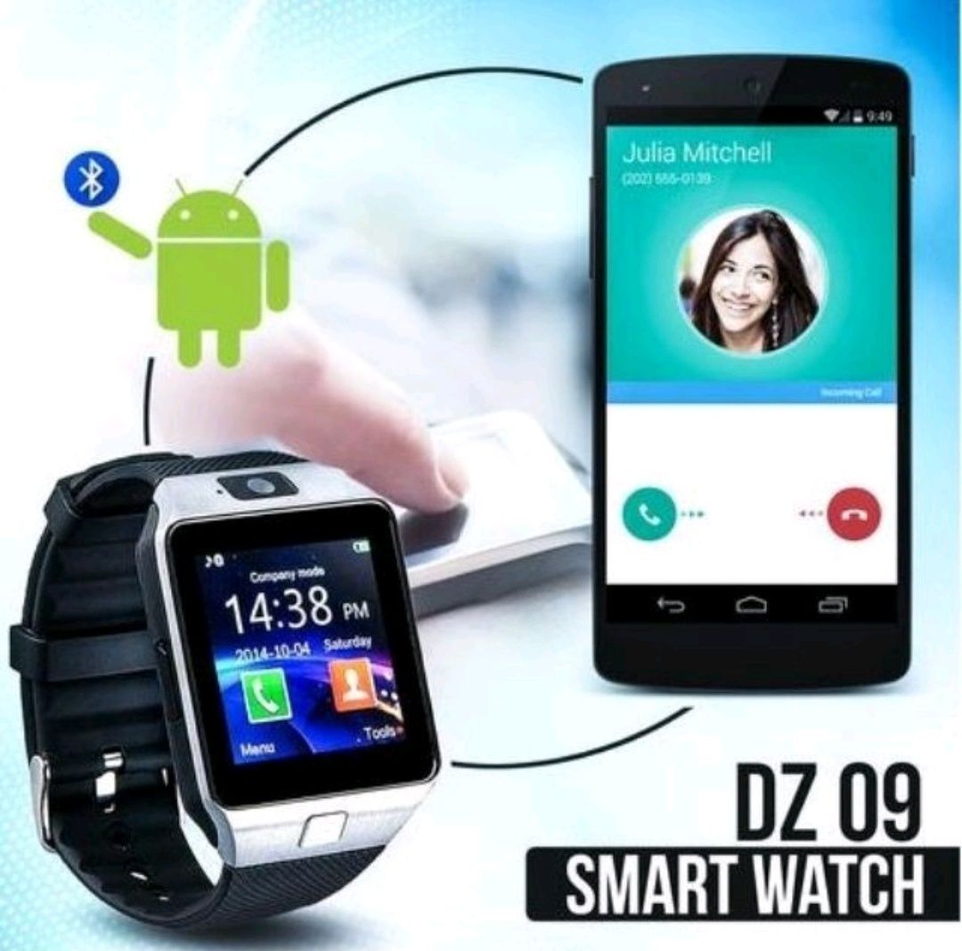 Smartwatch srebrny lub czarny nowe