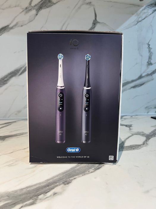 Електрична зубна щітка Oral B iO8 Duo Pack/Нова/Ідеальний подарунок
