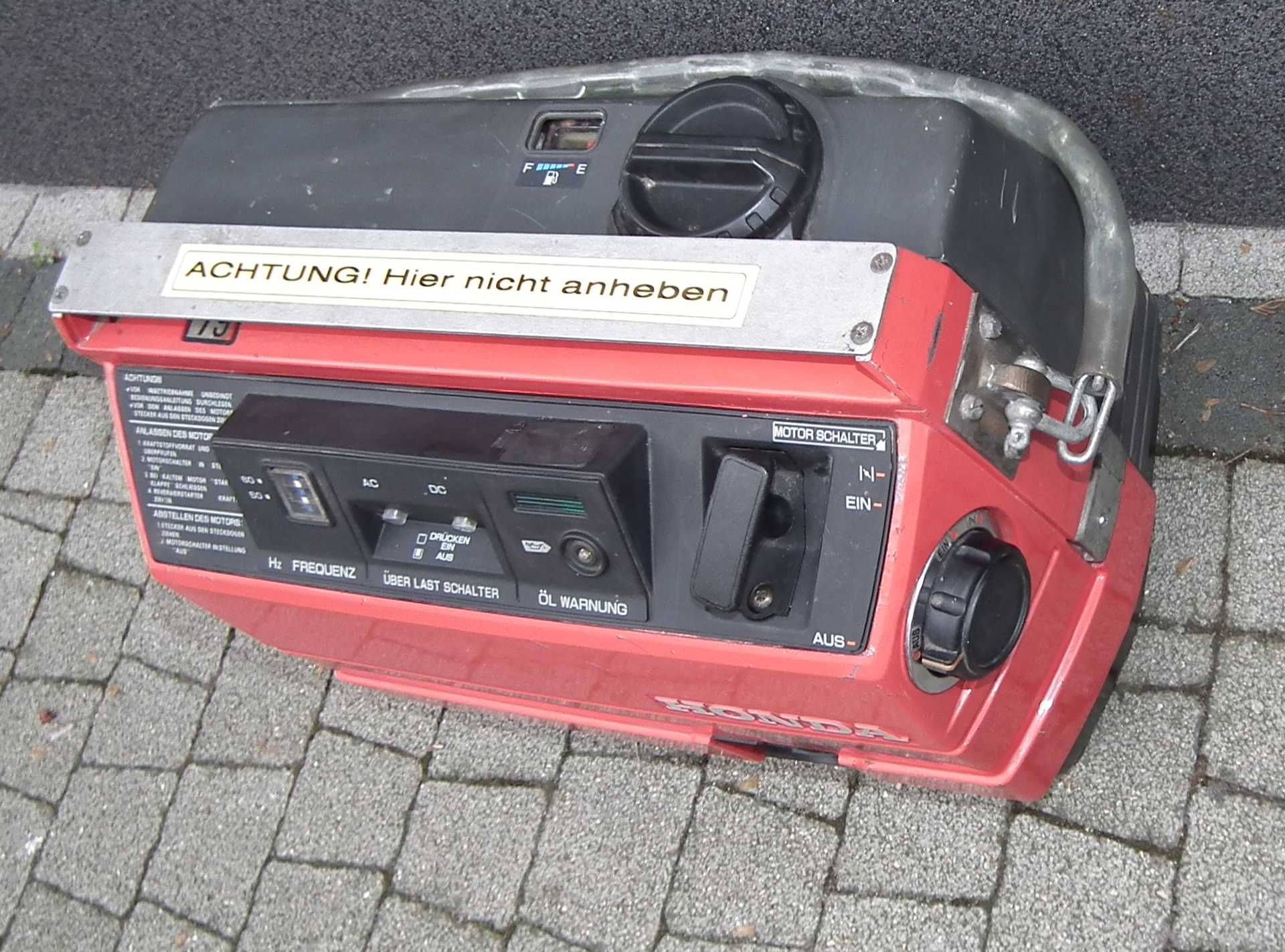 Honda Ex 650 cichy walizkowy Camping agregat generator