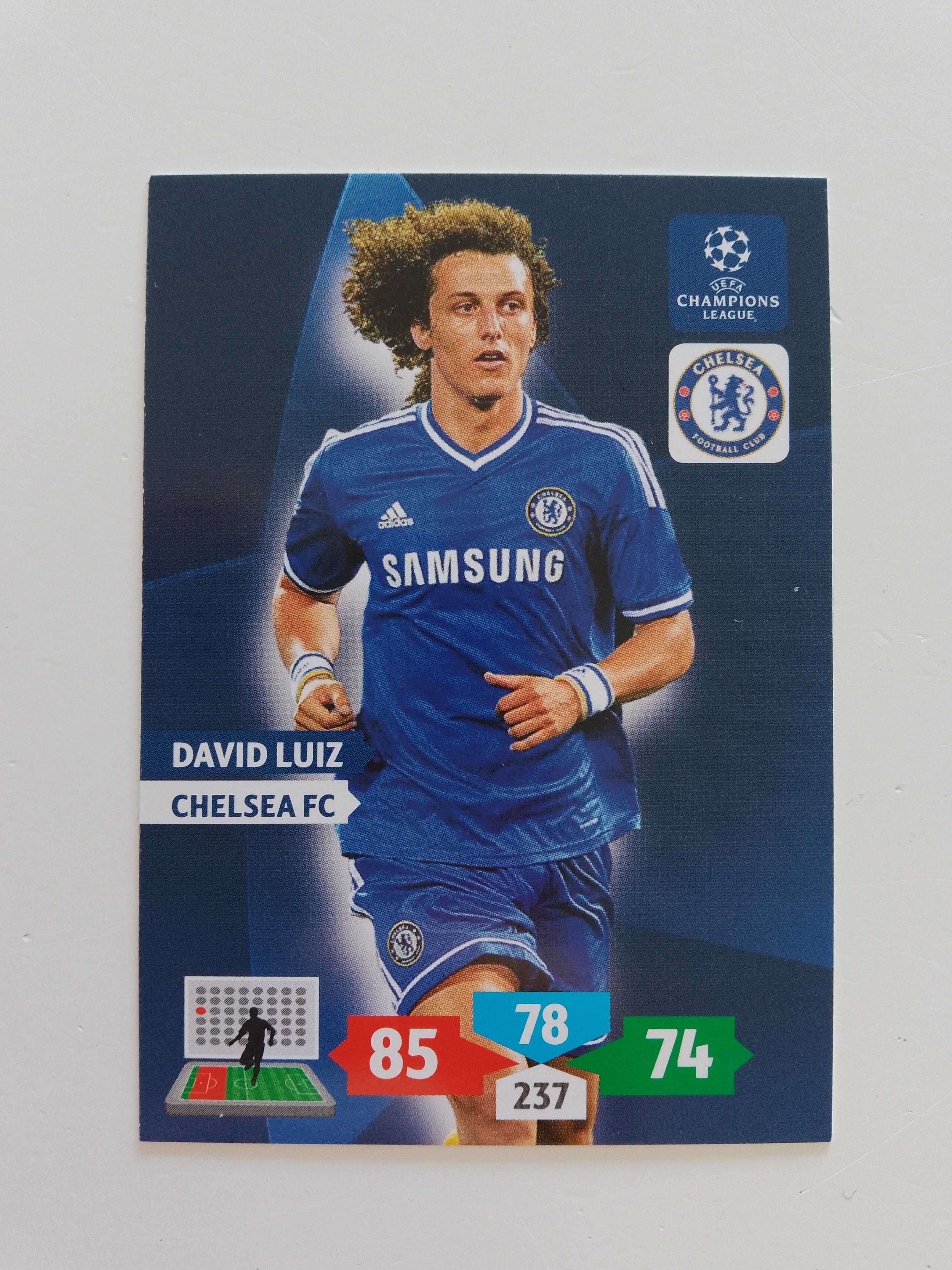 David Luiz (Base card) Chelsea FC Champions League 2013/14