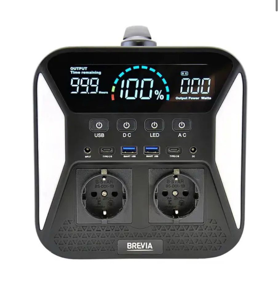 Зарядна станція Brevia 1000W LifePo4