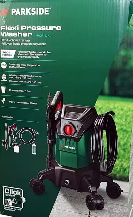 Nowa myjka wysokociśnieniowa Parkside PHDF 150 A1.