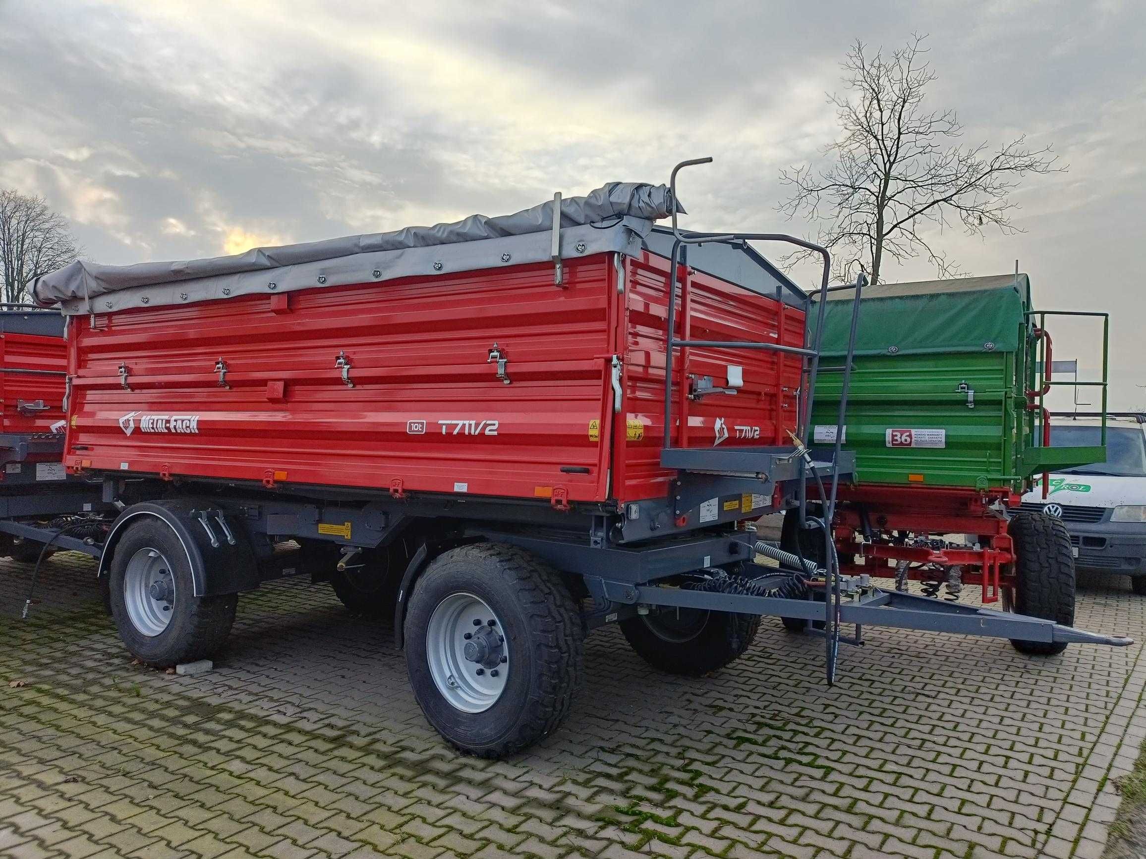 Przyczepa rolnicza Metal-Fach T711/1 - Promocja - minus 3000 zł netto