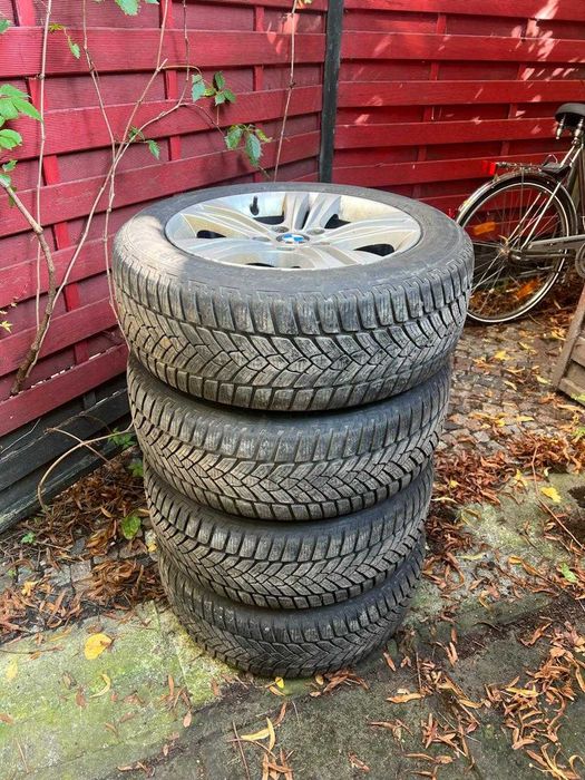 Koła felgi opony BMW 225/55 R17 zimowe Fulda Kristall Control HP 2