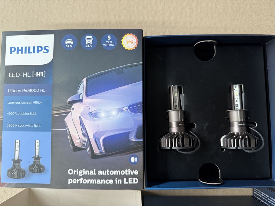 Philips led H1,H3 9000 HL