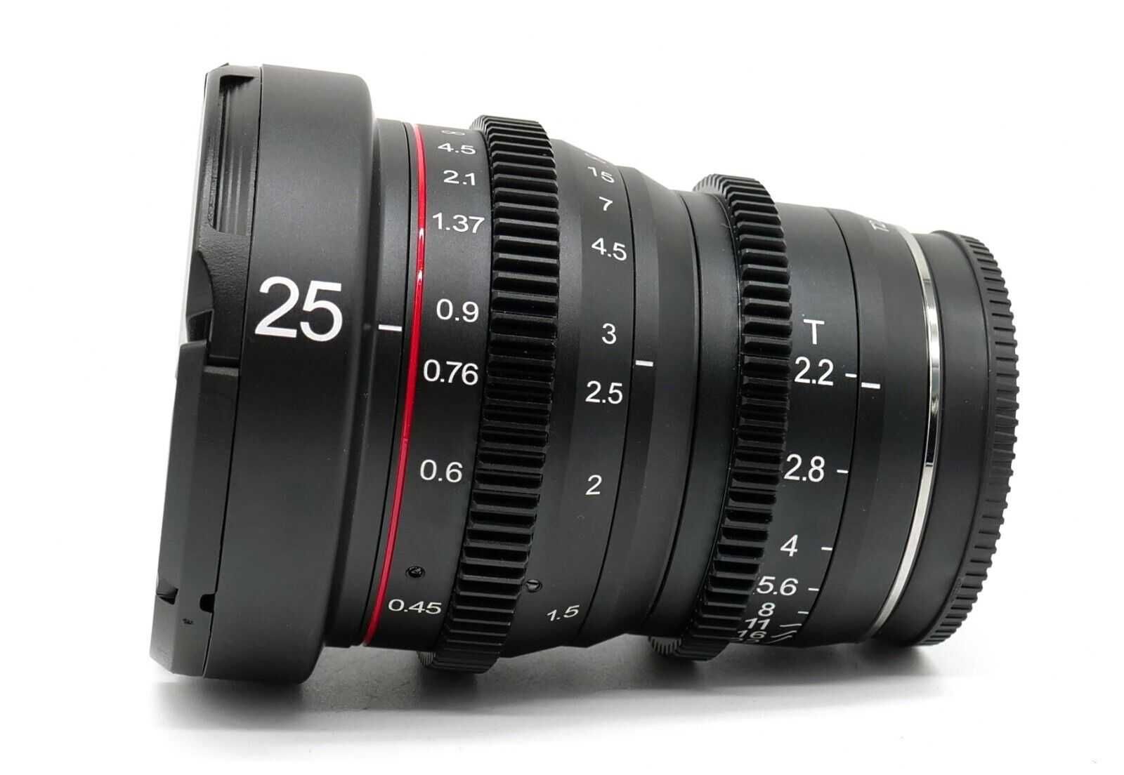 Lente cine Meike 25mm T2.2 Sony E- mount - Cine lens APS-C -Nova