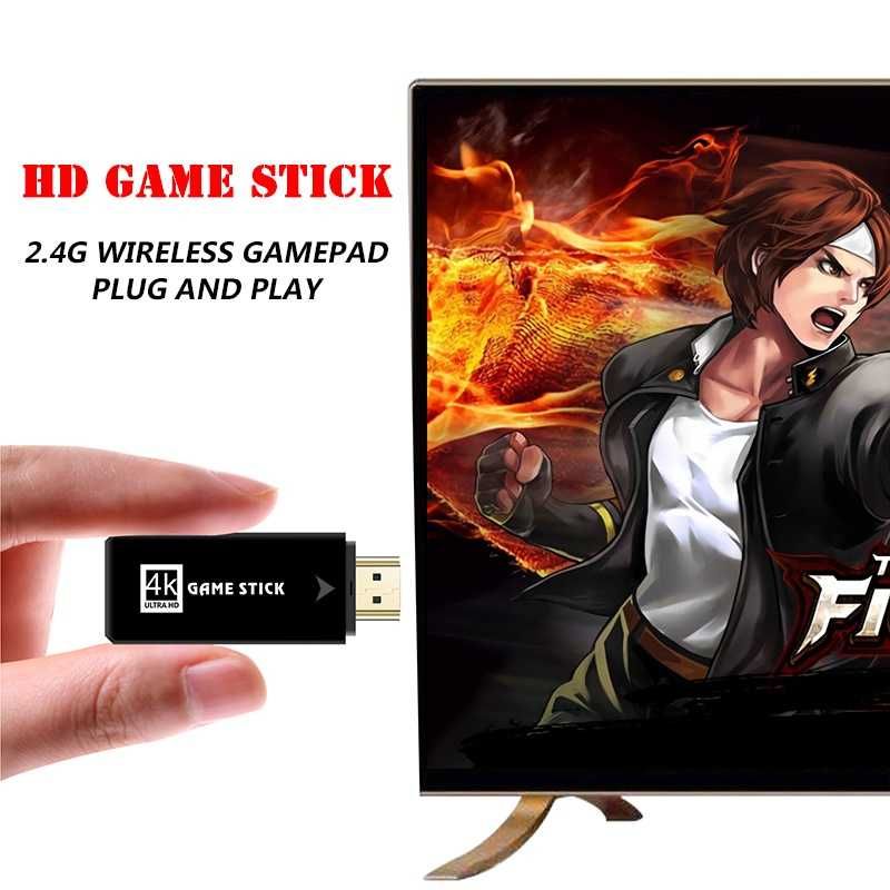 Game Stick, 4K, 10000 Jogos PSP, PS1, GB, ATARI ETC