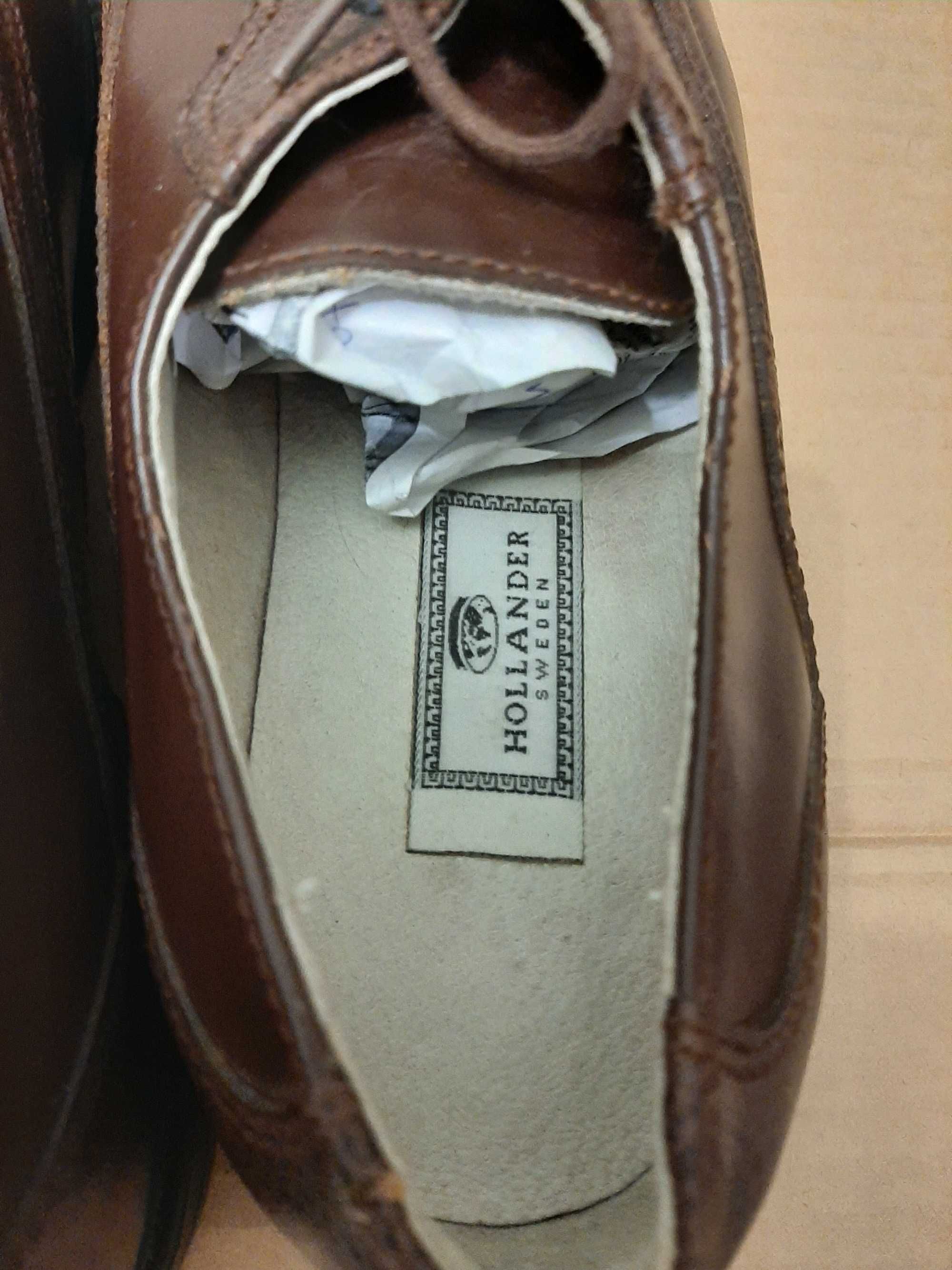 Новые! Туфли мужские р-р 45, коричневые.