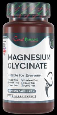 Glicynian Magnezu 500mg Naturalny Biodostępny