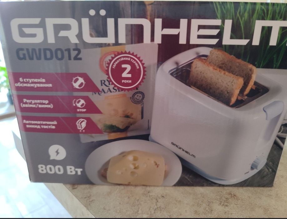 Тостер GWD012 Grunhelm