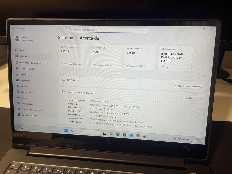 Portátil Lenovo IdeaPad 530s 14”