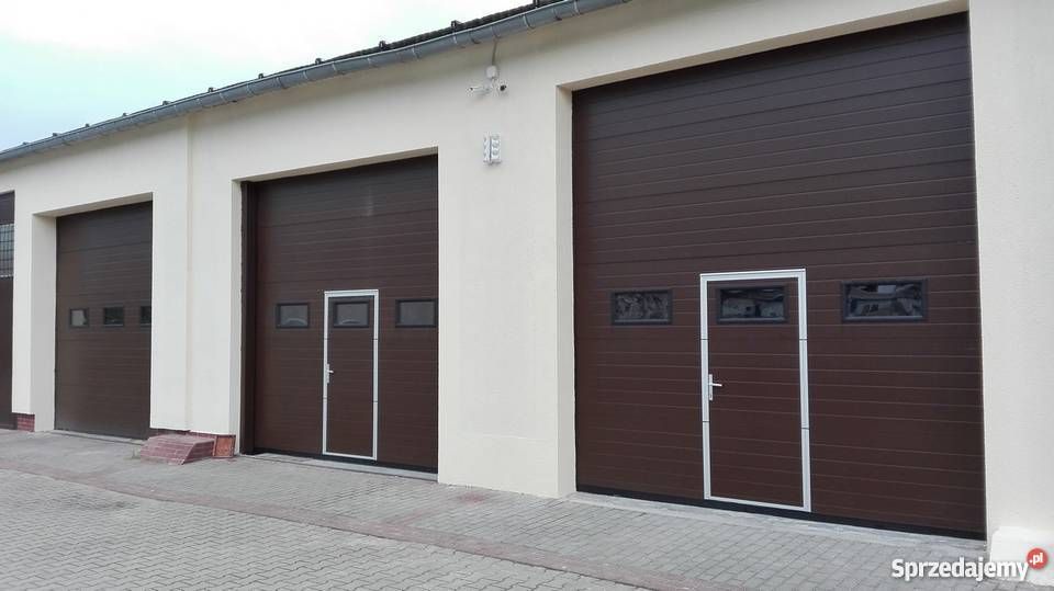 Producent Brama garażowa segmentowa Bramy garażowe przemysłowe 3*2,56