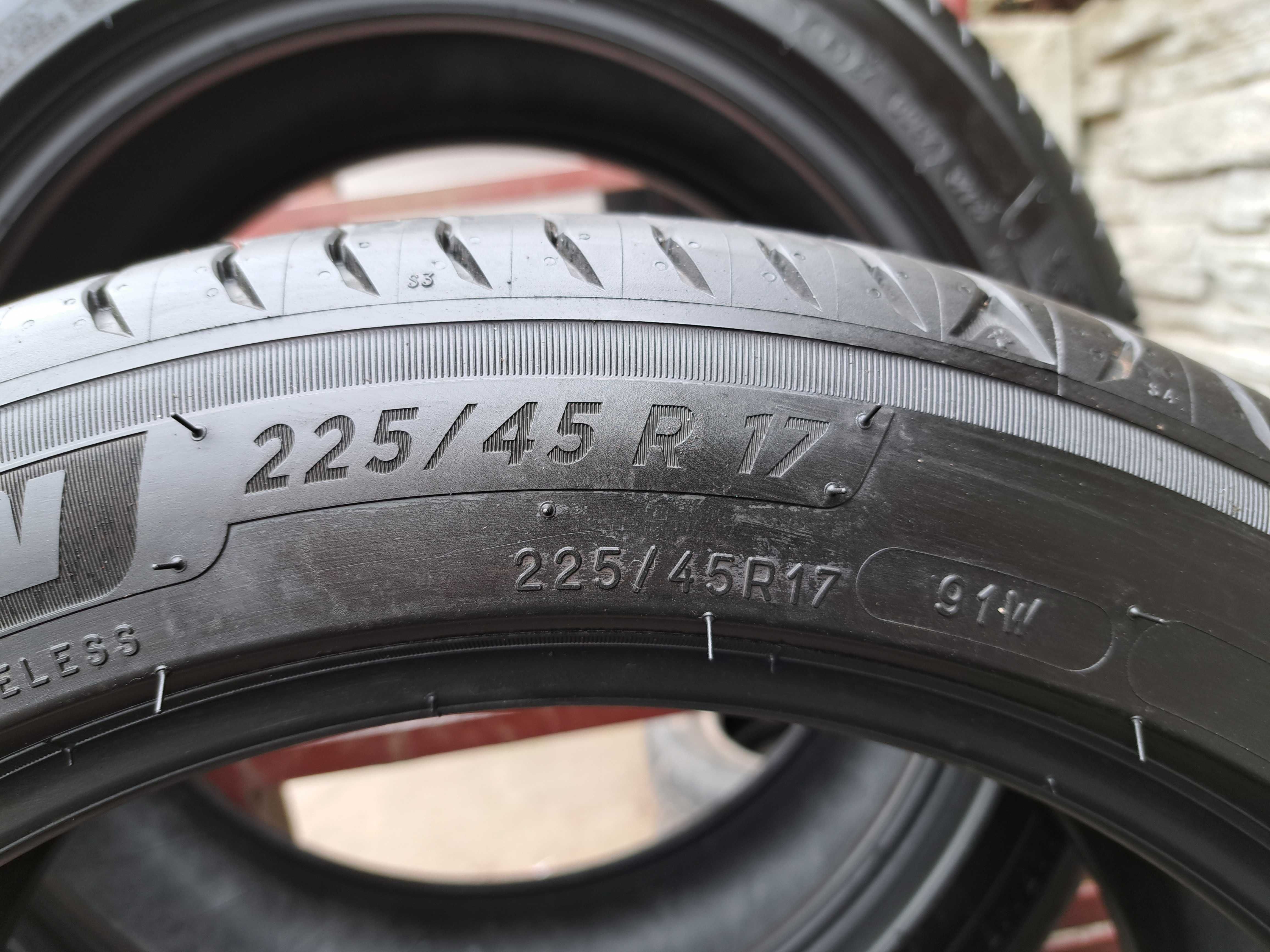 4 Opony NOWE letnie 225/45 R17 Michelin Montaż i wyważanie Gratis!