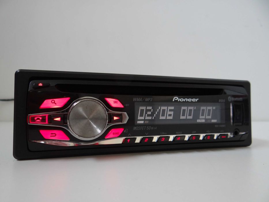 Radio samochodowe Pioneer DEH-4400BT*bluetooth*cd*usb*aux*mp3*nr84
