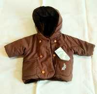 Детская двухсторонняя новая курточка на 2-3 месяца