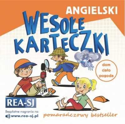 Angielski wesołe karteczki. Pomarańczowy - praca zbiorowa