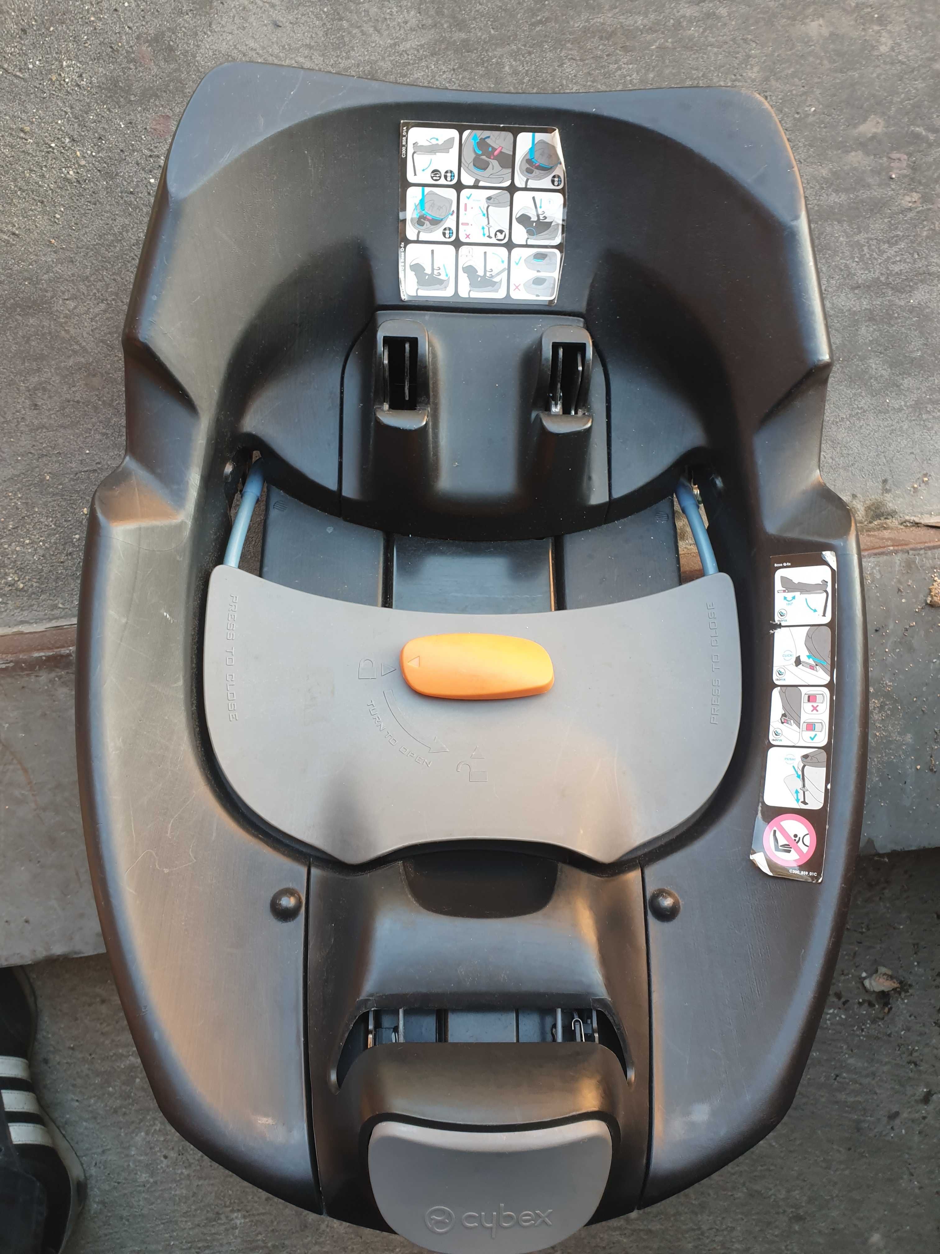 Fotelik Cybex Aton 3 + baza isofix 0-13 kg Atest ADAC
