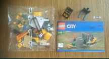 LEGO 60198 nowy wózek widłowy  z minifigurką